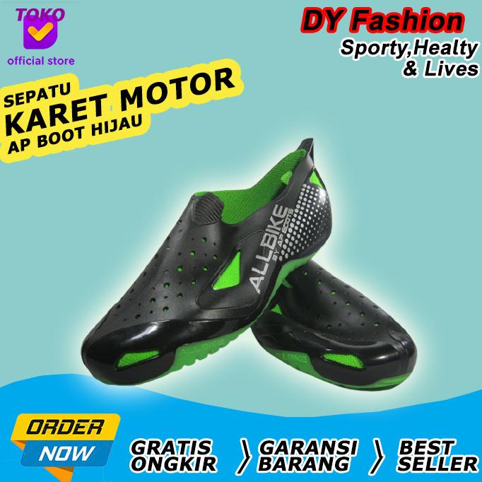Best Product Sepatu Safety Ap Boots Motor Mn461 Karet Pria Laki Laki Dewasa Boot Ap - Paling Diminat
