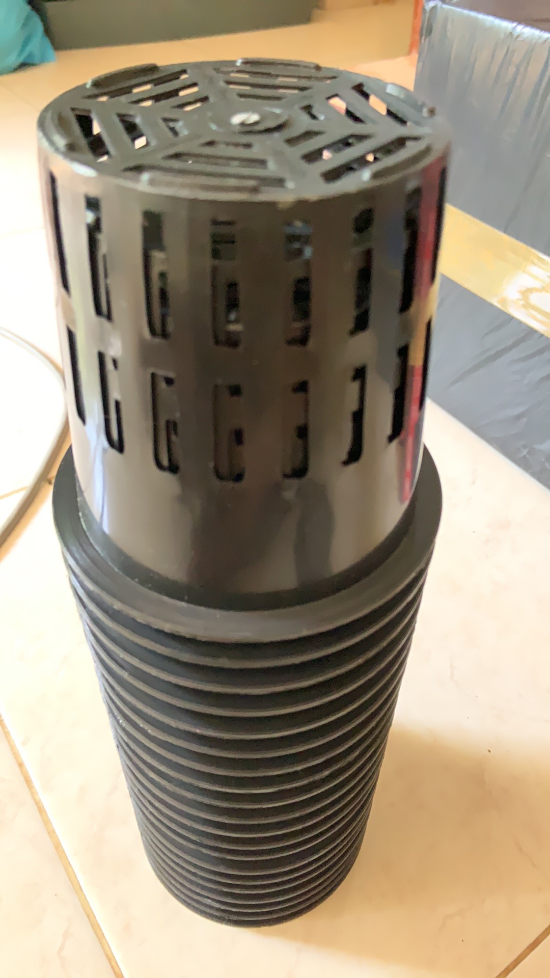 Netpot Hidroponik Merah 10cm / Net Pot Hidroponik Hitam 10cm / Netpot 10cm / Netpot Murah / Netpot