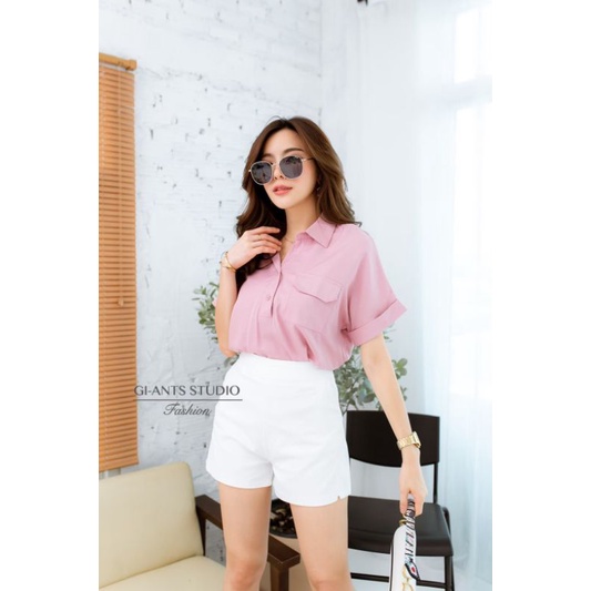 KEMEJA LENGAN PENDEK LAMOON By GIANT FS127
