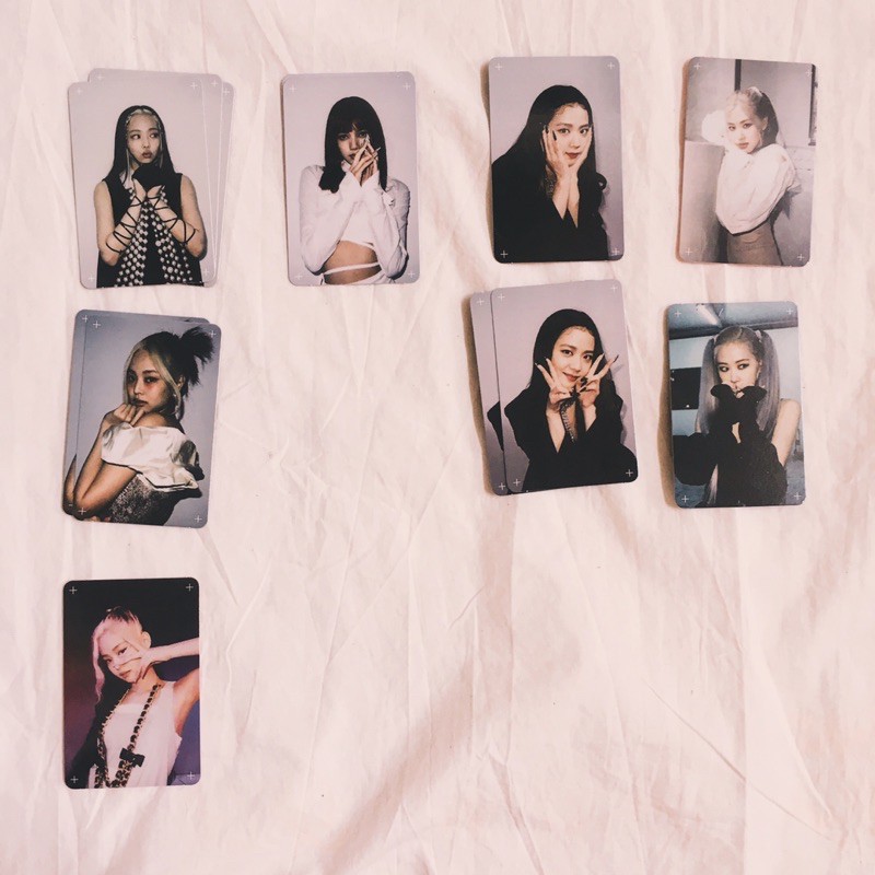 BLACKPINK HOW YOU LIKE THAT ALBUM PHOTOCARD PC JENNIE LISA ROSE JISOO POSTER PHOTOBOOK UNSEALED YG