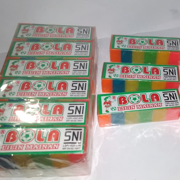 Plastisin Lilin Mainan Warna-Warni /  Lilin mainan kecil / plastisin / playdough