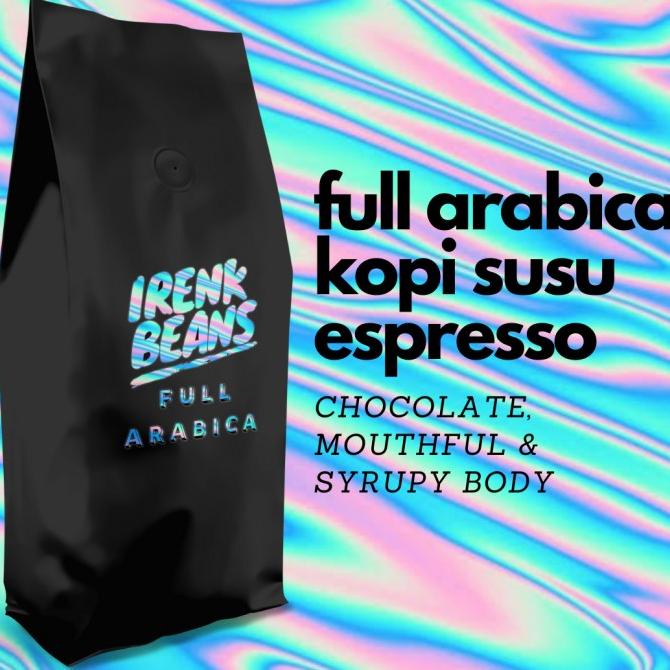 

Full Arabika Premium Irenk Beans Gayo Bali Kopi Susu Espresso 1KG