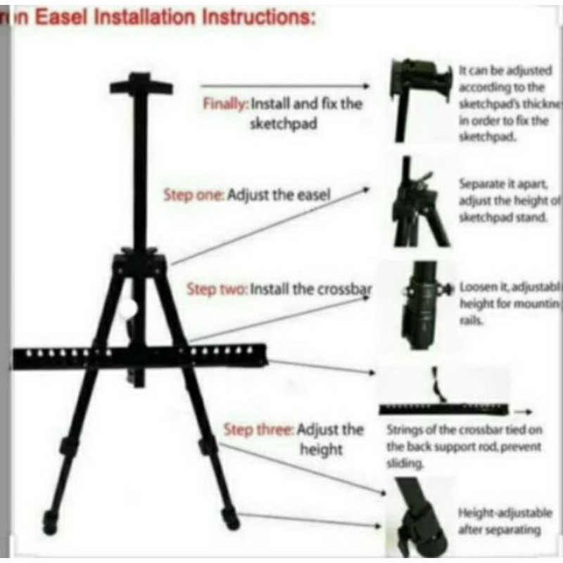 Standing frame universal (free tas)