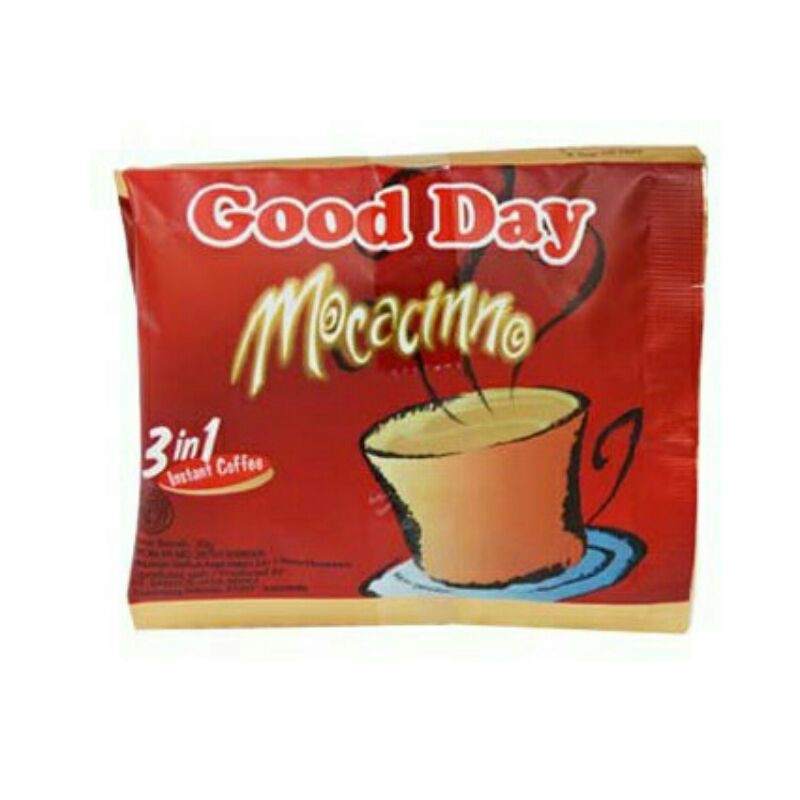 

Kopi Good Day Mocacinno 20 Gr x 15'sachet