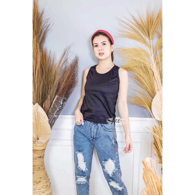 AFI - EC - Tanktop Agnes-Hitam