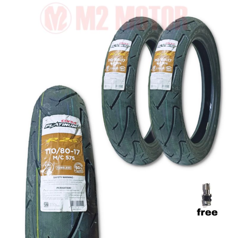CORSA PLATINUM R26 110/80-17 TUBELESS