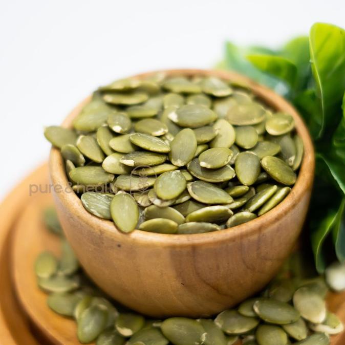 

PROMO TERMURAH Pumkin Seed Organic 1 Kg Biji Labu Pepita Kupas Natural Super Food AP181