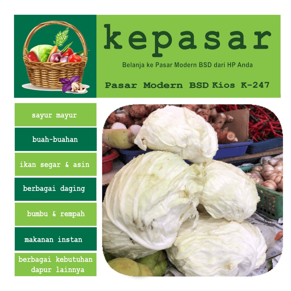 

Kol Putih 250 g