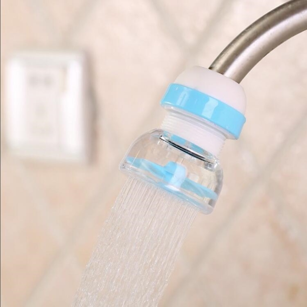 Household 360 degree rotating sprinkler tap filter Kitchen shower head spray filter OW