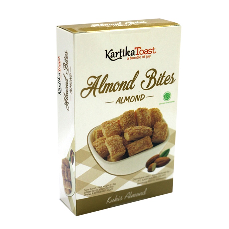 

Kartika Toast Almond Bites 43Gr