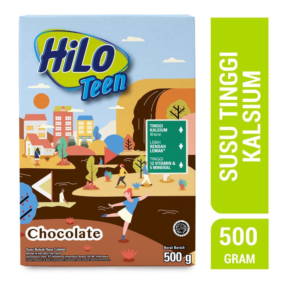 

PROMO HILO TEEN CHOCOLATE 500GR - SUSU TINGGI KALSIUM TERMURAH