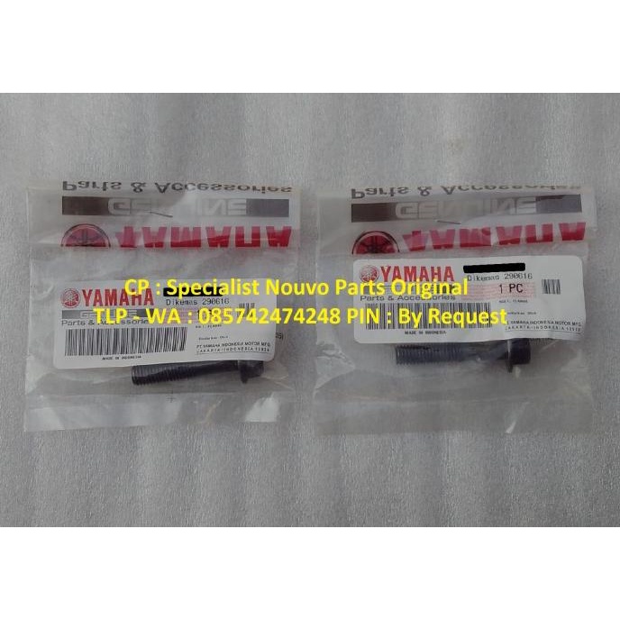 <<<<<] Bolt Flange, Baut Arm Almunium Nouvo Z, Sporty