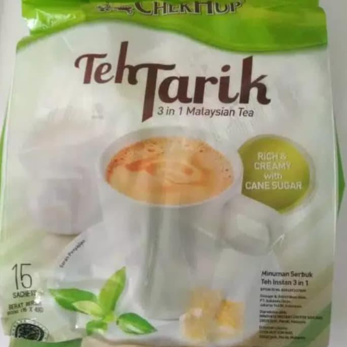 

Teh-Bubuk- Teh tarik chek hup malaysia 15 sachet Halal -Dijamin-Halal.