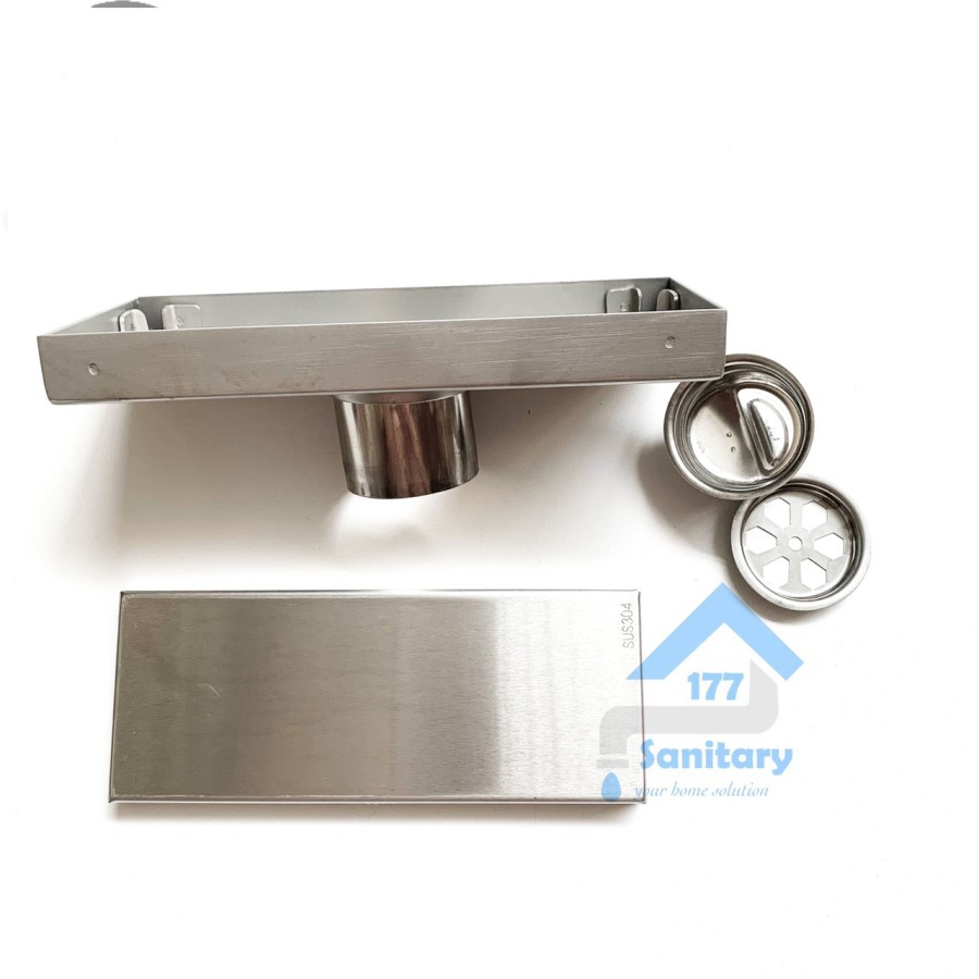 Saringan Got Smart Drain 20cm Stainless 304 - Smart Drain Floor Drain Tile Drain Minimalis T92