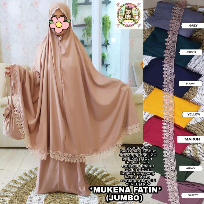 MUKENA DEWASA JUMBO/MUKENA JIHAN