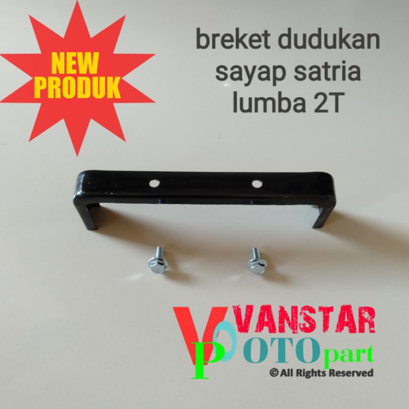 Bracket sayap satria 2 tak lumba