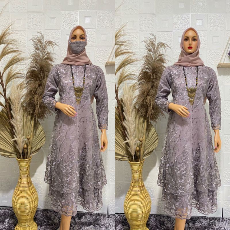 Gamis Tingkat / Kebaya Modern / Gamis Pesta / Gamis Modern / Gamis / Kebaya / Kebaya Gamis Busui