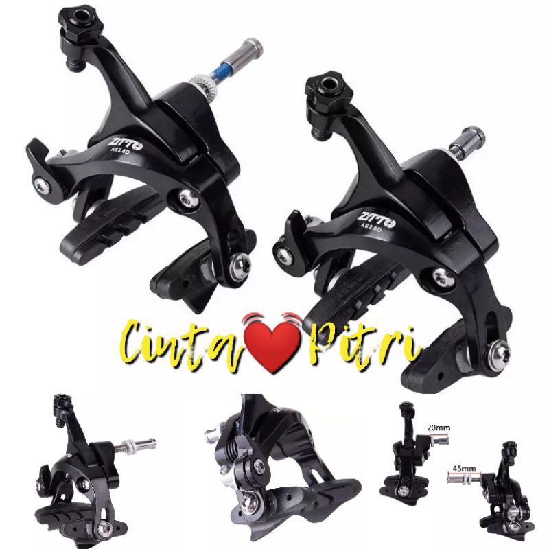 REM SEPEDA U BRAKE ZTTO DUAL PIVOT ORIGINAL SEPEDA LIPAT MTB ROADBIKE NOT V BRAKE