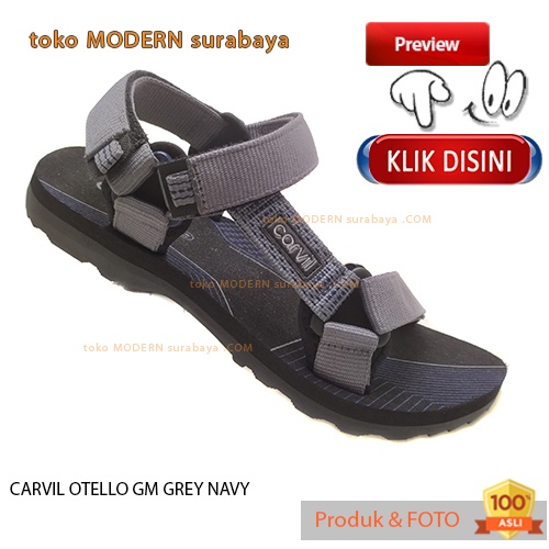 CARVIL OTELLO sandal pria casual sandal gunung slide