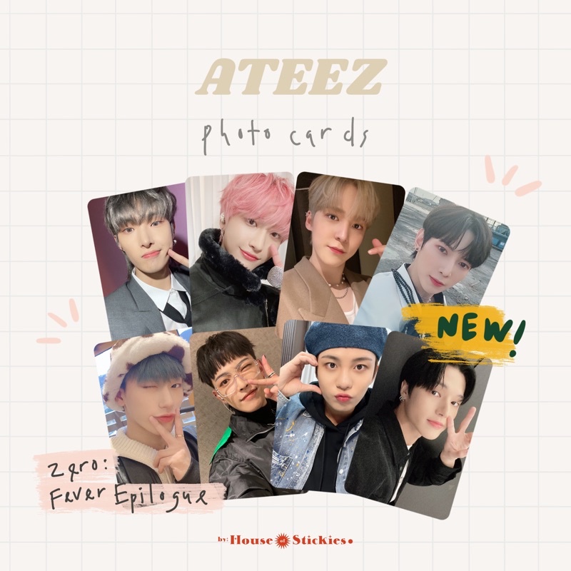 ATEEZ Unofficial Photocard Zero : Fever Epilogue Era