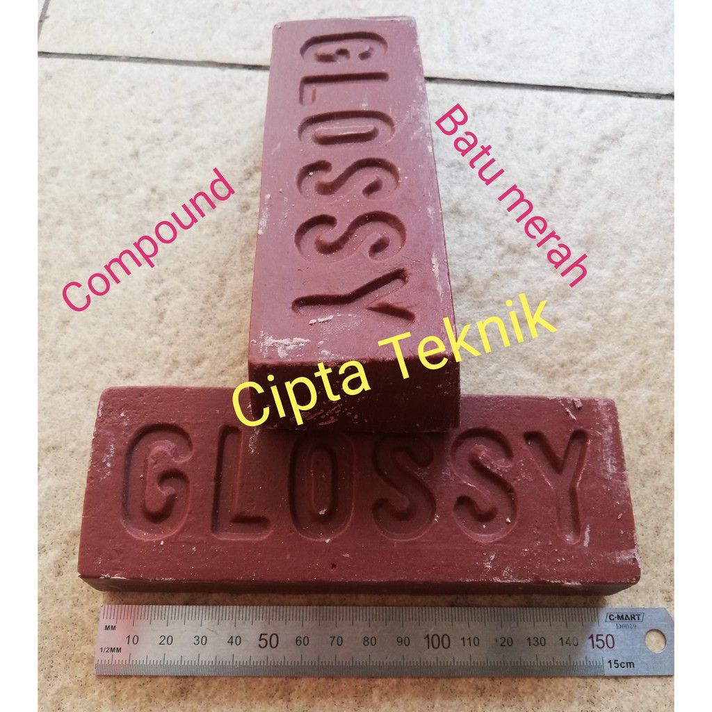 Compound Batu Poles Merah Glossy