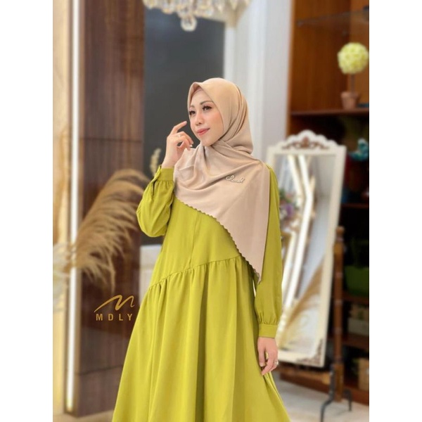 GAMIS DRESS WANITA TERBARU DIORA DRESS BY MDLY