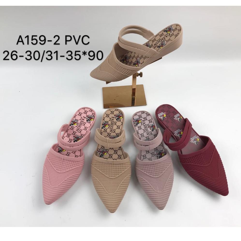 [SIM.11Au22ғ] Sandal Flat Anak LIVINA Import a159 -2 / Sandal Jelly