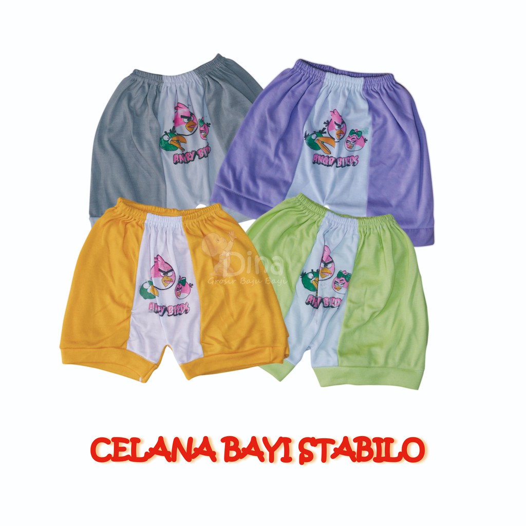 1 LUSIN celana bayi MAMBO STABILLO isi 12 pcs