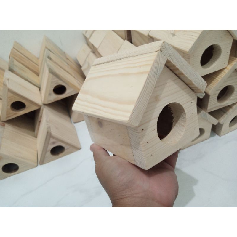 Rumah Hamster bahan kayu-3