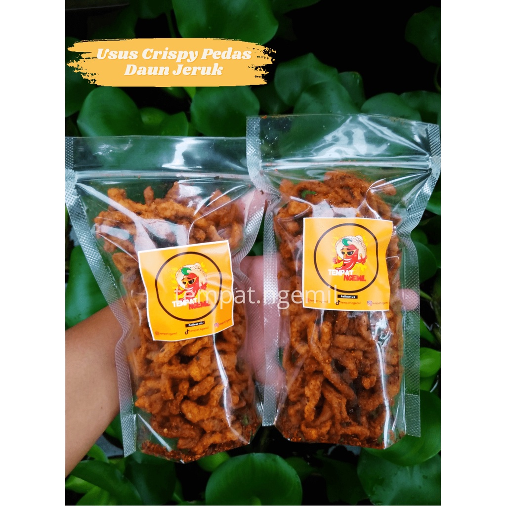 Jual Usus Crispy Pedas Daun Jeruk 200 Gram Shopee Indonesia