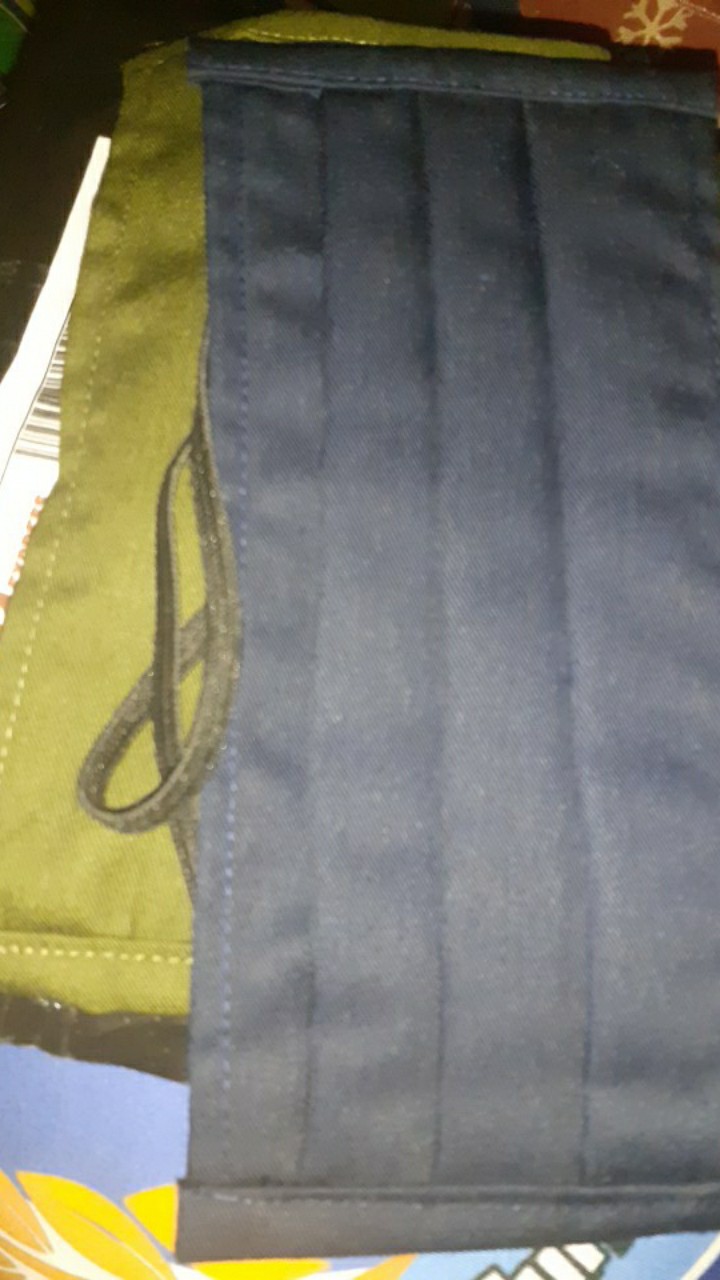 Masker Kain 2ply Bisa Isi Tisu Karet Hijabloop