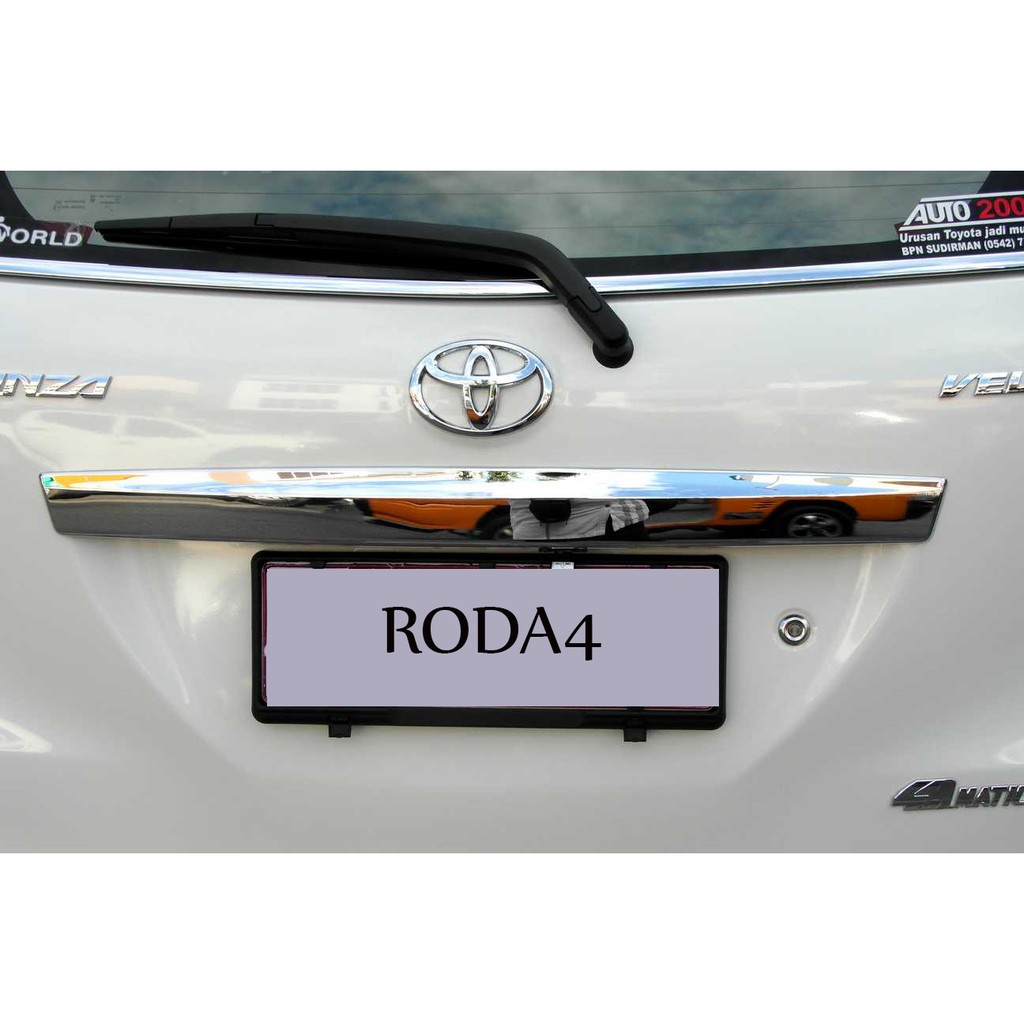 Trunk Lid Model FULL Polos Chrome All New Avanza / Xenia