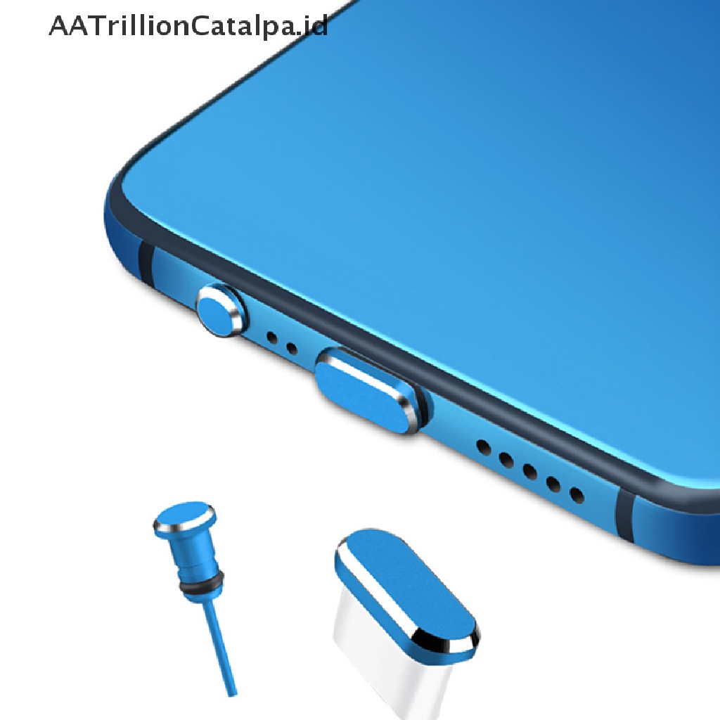 Aatrillioncatalpa Plug anti Debu Port Usb Tipe C Untuk Charger Smartphone