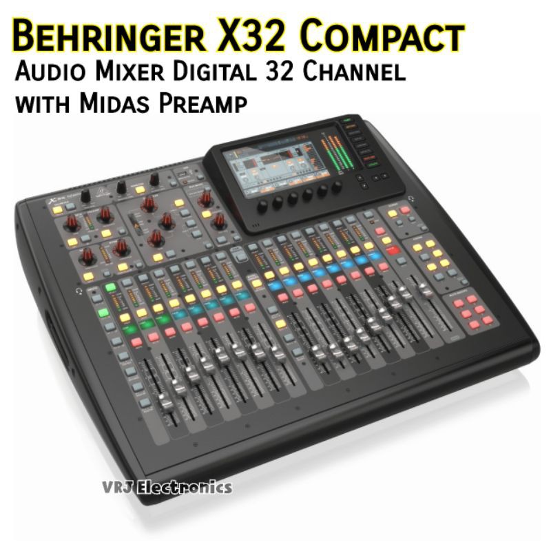 Mixer Audio  Behringer X32 Compact Digital 32 Channel with Midas Preamp X-32