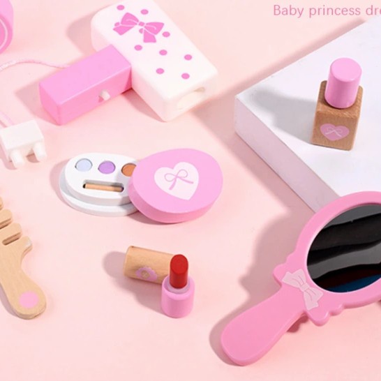Promo MAKE-UP-MAINAN- WOODEN MAKE UP TOYS - MAINAN MAKE UP ANAK -MAINAN-MAKE-UP.