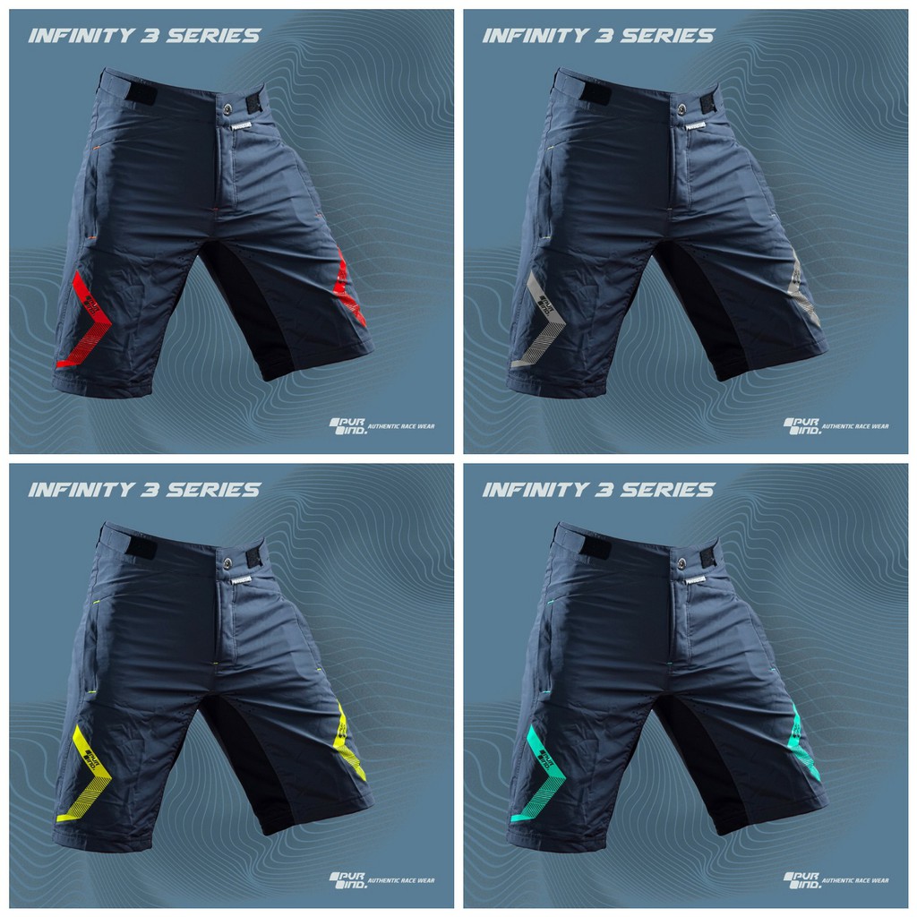 Celana MTB PVR IND Pant Infinity Grey Series 3