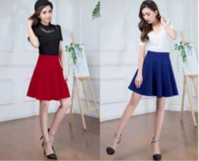 Rok Pendek Dewasa Bahan Scuba Premium