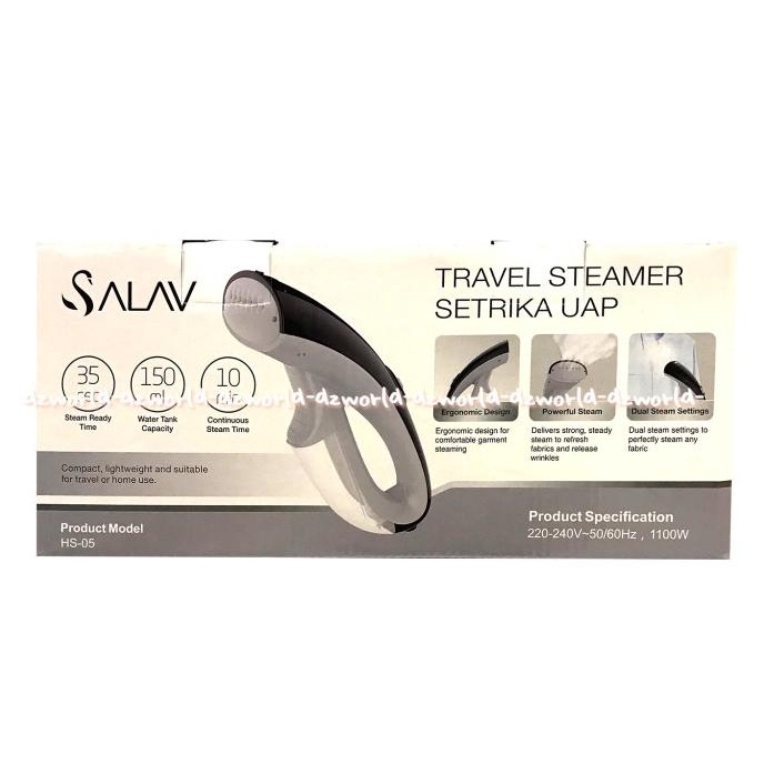 Strika Uap Salav Steamer Setrika Uap untuk Travelling Strika Simple