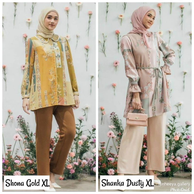 Shona Top Shanka Tunik XL by Geulis