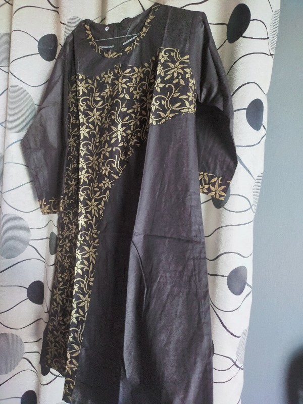 New Arrival Tunik Koko Pasangan Maura Couple - Sania Ruffle Batik Couple Ori Ndoro Jowi Dnt