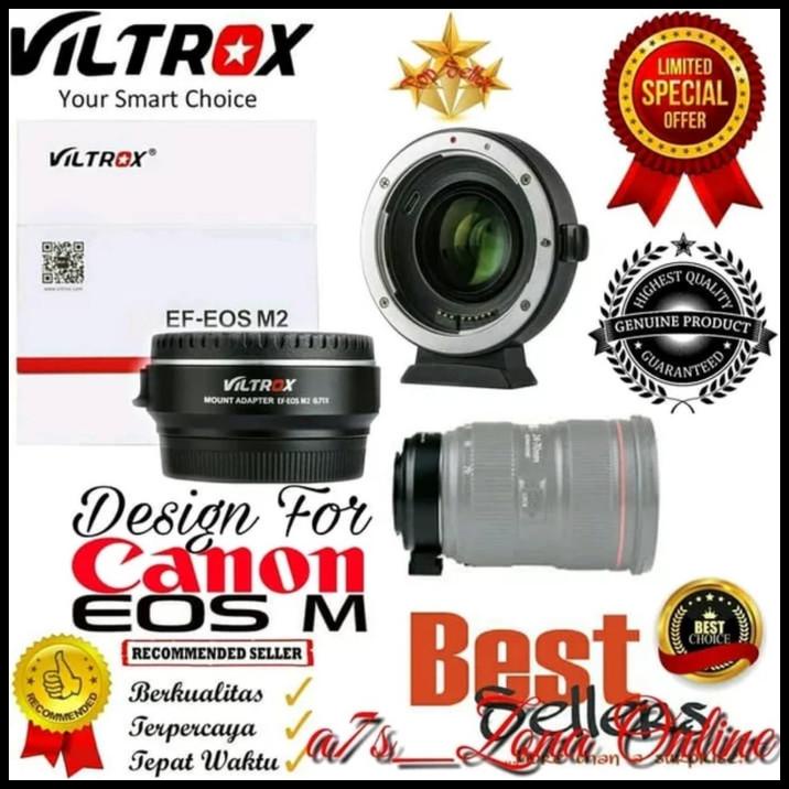 Adapter Viltrox Ef-Eos M2 0.71X Speedbooster Ef Canon To Eos -M