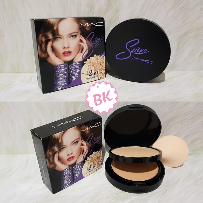 Bedak MAC 2in1  Foundation   Bedak Padat