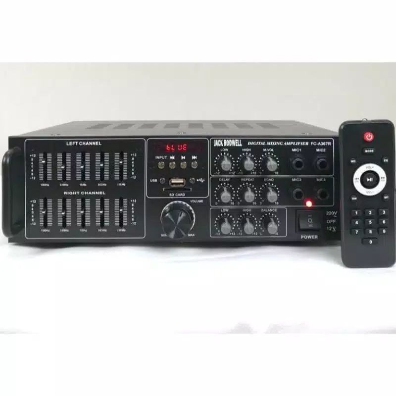 Amplifier Karaoke JackRodwell FCA 367R