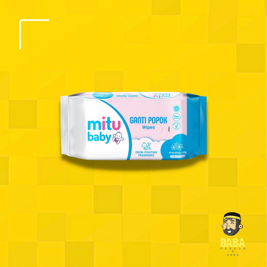 Mitu Xtrathick Baby Wipes 50s  Buy 1 get 1