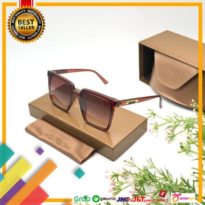 PROMO.. KACAMATA GUCCI WANITA FASHION 09 - HITAM ..TERMURAH