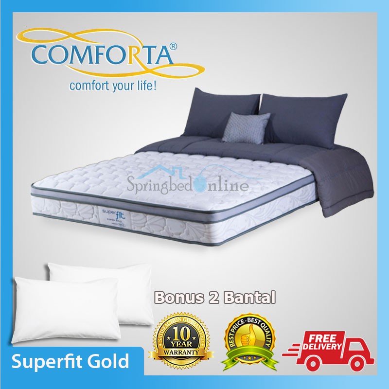 Springbed Comforta Superfit Gold 160x200 Kasur Saja