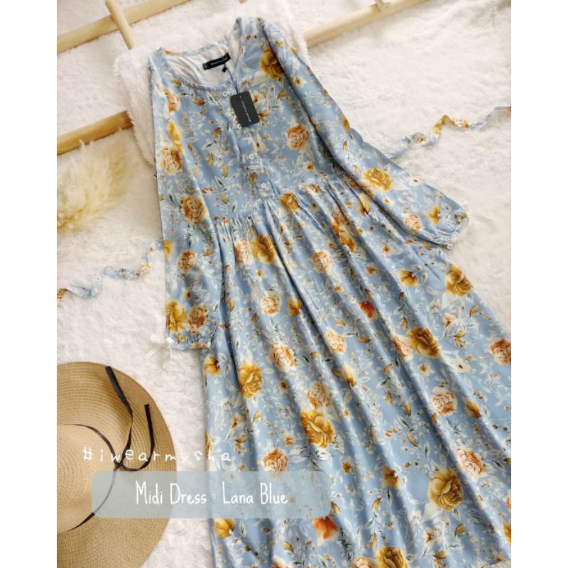 Midi dress LANA Ori By IwearMysha