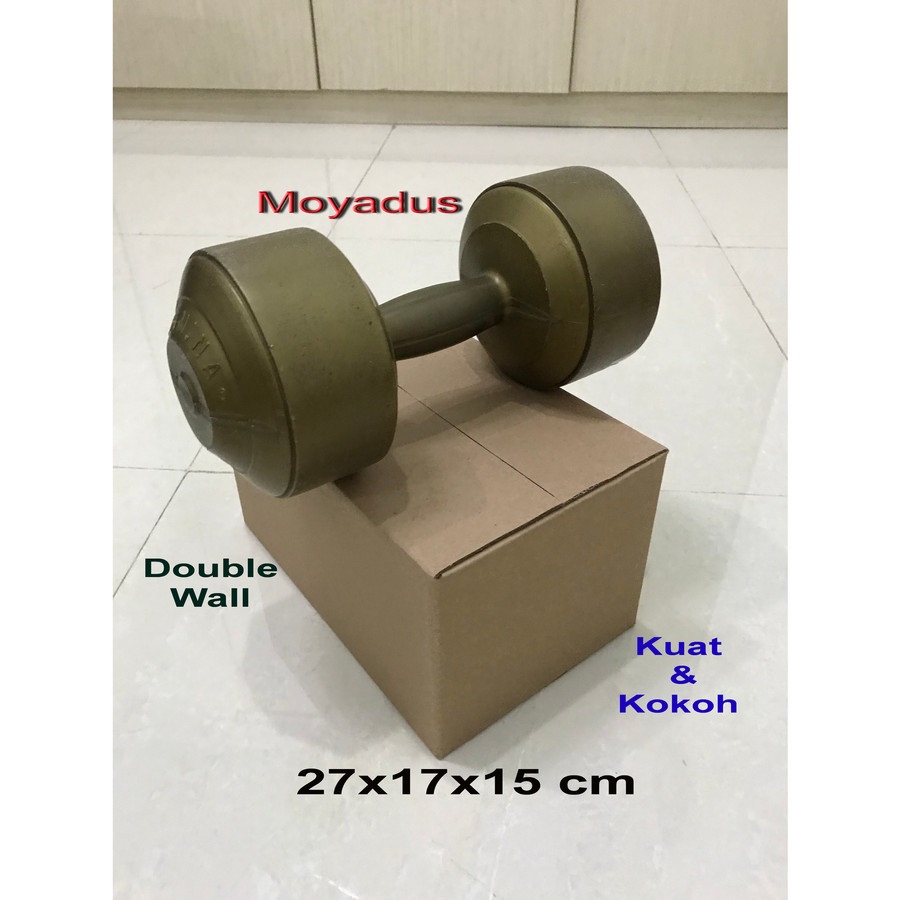 

kardus/karton/box uk. 27X17X15 cm, DOUBLE WALL