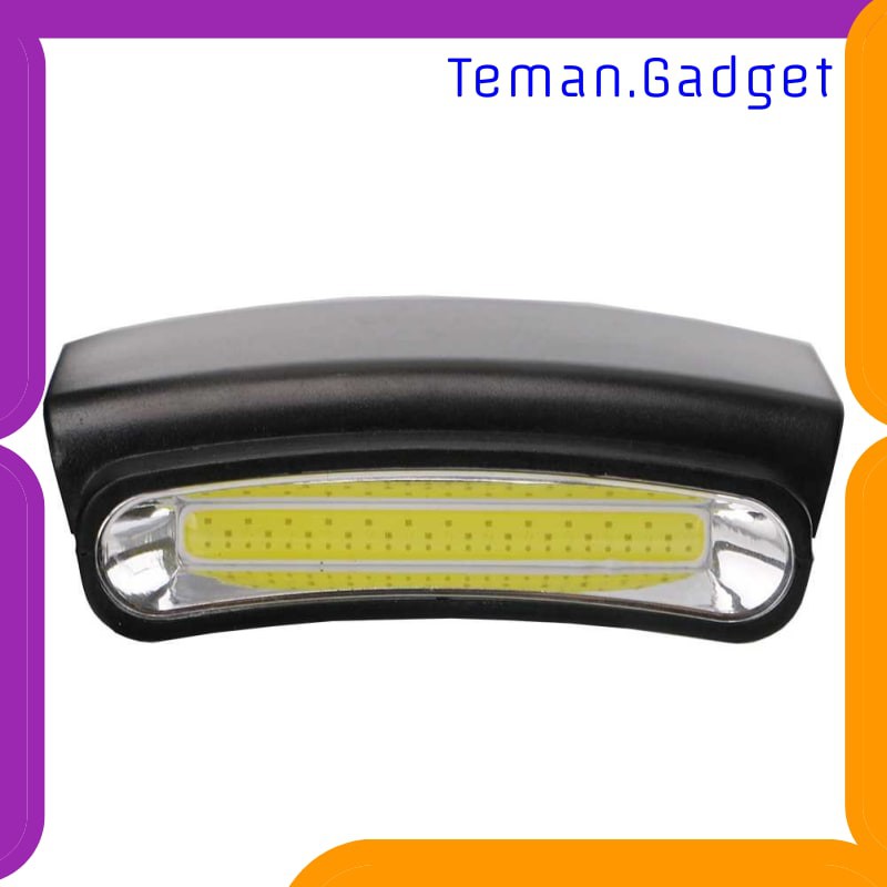 TG-IE183 TaffLED Senter Clip-on Topi Headlamp Cap LED COB M1800