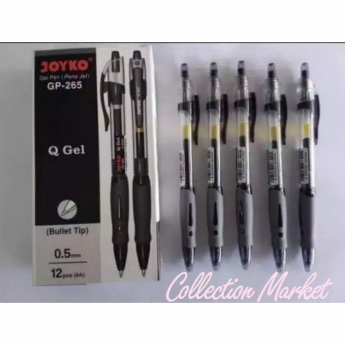

Promo Bulan Ini Gel Pen / Pulpen Gel Joyko Gp - 265 Q Gel 0.5 Mm Terlaris
